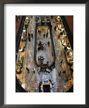 The Historic Queen Victoria Building Shopping Mall, Sydney, Australia by David Wall Pricing Limited Edition Print image