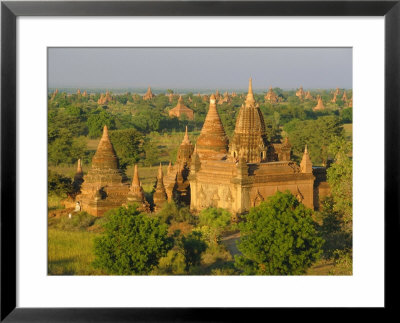 Landscape Of Ancient Temples And Pagodas, Bagan (Pagan), Myanmar (Burma) by Gavin Hellier Pricing Limited Edition Print image