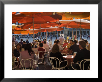 Relaxing On Plaza Mayor, Madrid, Comunidad De Madrid, Spain by Krzysztof Dydynski Pricing Limited Edition Print image