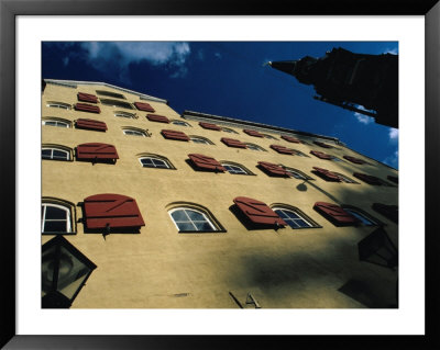 Building Detail In Christianshavn, Copenhagen, Denmark by Damien Simonis Pricing Limited Edition Print image