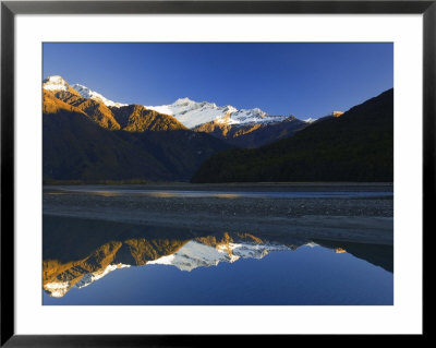 Matukituki River, Mount Aspiring National Park, Wanaka, South Island, New Zealand by Jochen Schlenker Pricing Limited Edition Print image