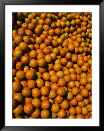 Huge Crates Of Sun-Ripened Oranges At A Florida Fruit Stand by Stephen St. John Pricing Limited Edition Print image