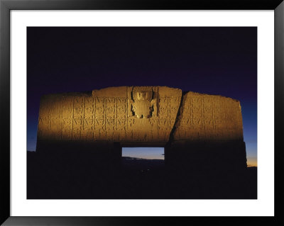 The Gateway Of The Sun At The Kalasasaya Temple by Kenneth Garrett Pricing Limited Edition Print image