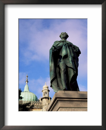 Statue Of King George Iv, Brighton, East Sussex, Sussex, England, United Kingdom by Jean Brooks Pricing Limited Edition Print image