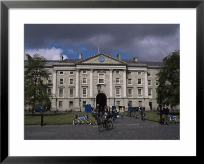 Trinity College, Dublin, Eire (Republic Of Ireland) by Fraser Hall Pricing Limited Edition Print image