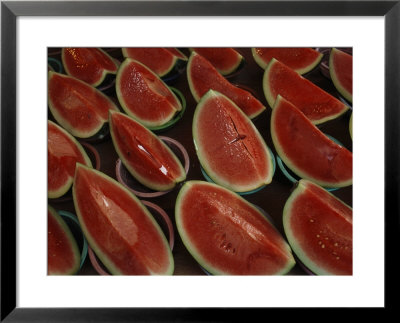 Watermelon Slices Sold At A Market by Todd Gipstein Pricing Limited Edition Print image