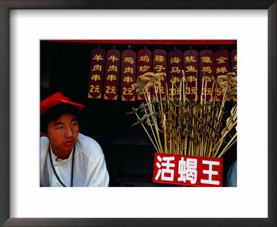 Starfish, Scorpions And Other Snacks For Sale, Wangfujing Dajie, Beijing, China by Krzysztof Dydynski Pricing Limited Edition Print image