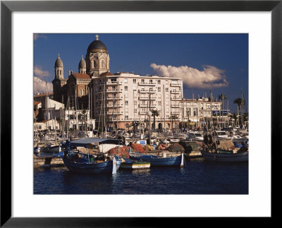 St. Raphael, Var, Cote D'azur, Provence, France, Mediterranean by David Hughes Pricing Limited Edition Print image