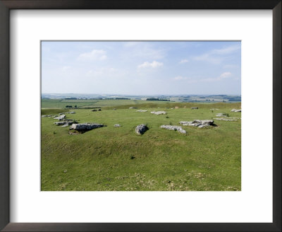 Ancient Stone Circle Dating From Around 2500 Bc, Arbor Low, Derbyshire, England by Ethel Davies Pricing Limited Edition Print image