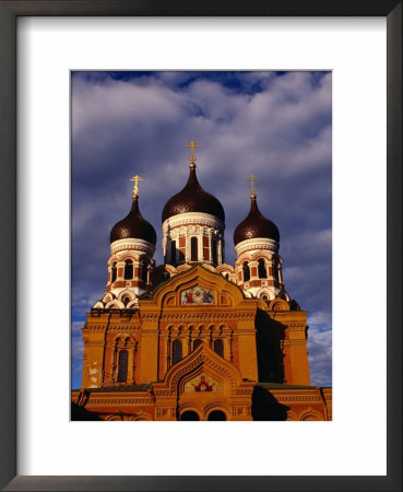 Russian Orthodox St. Alexander Nevski Cathedral, 19Th Century, Tallinn, Harjumaa, Estonia by Stephen Saks Pricing Limited Edition Print image