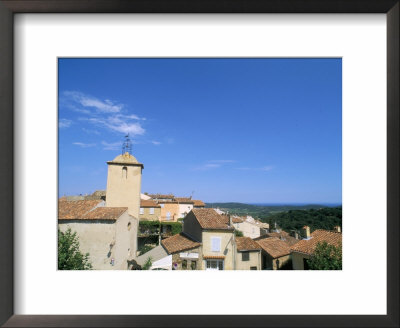 Village Of Ramatuelle, Var, Cote D'azur, Provence, France by Bruno Barbier Pricing Limited Edition Print image