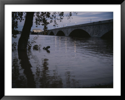 The Potomac Rivers Waters Are High After Heavy Rains by Stephen St. John Pricing Limited Edition Print image