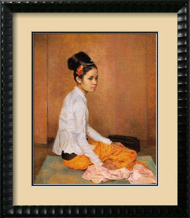 Burmese Pearl by G. Kelly Pricing Limited Edition Print image