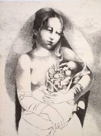 Maternite by Manolo Ruiz Pipo Pricing Limited Edition Print image