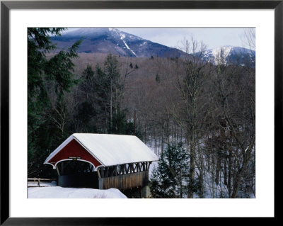 Pemigewasset River Covered Bridge, Built In 1869 by Kim Grant Pricing Limited Edition Print image