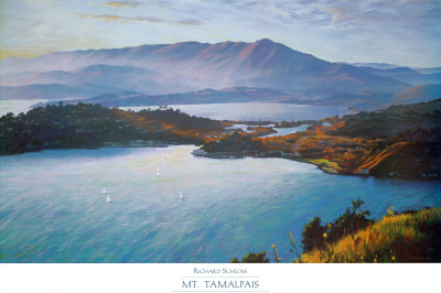 Mount Tamalpais by Richard Schloss Pricing Limited Edition Print image