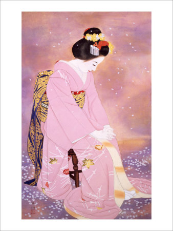The Moonlight Shadow In Spring by Goyo Otake Pricing Limited Edition Print image