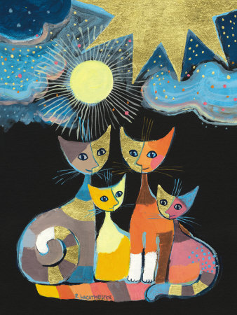 Under Lightening Stars by Rosina Wachtmeister Pricing Limited Edition Print image