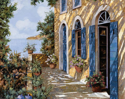 Le Porte Blu by Guido Borelli Pricing Limited Edition Print image