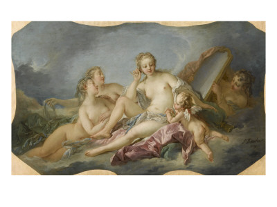 The Toilette Of Venus, 1749 by Francois Boucher Pricing Limited Edition Print image