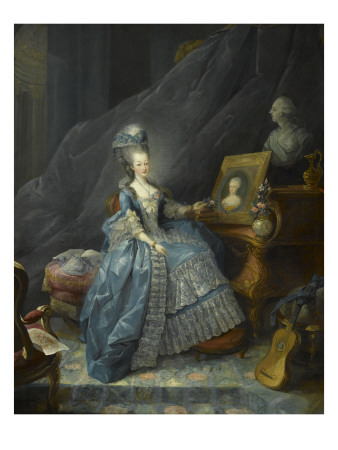Marie-Therese Of Savoy, Comtesse D'artois, 1775 by Jean-Baptiste Gautier D'agoty Pricing Limited Edition Print image