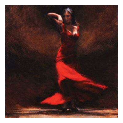 Passion Of Flamenco by Amanda Jackson Pricing Limited Edition Print image