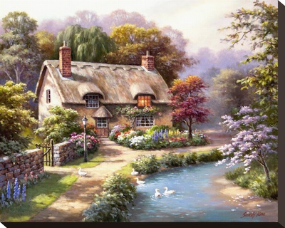 Duck Path Cottage by Sung Kim Pricing Limited Edition Print image