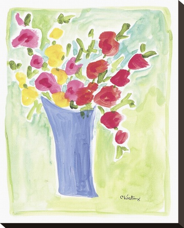 Flowers Retro by Christina Keating Pricing Limited Edition Print image