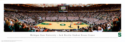 Michigan State University Basketball by Christopher Gjevre Pricing Limited Edition Print image
