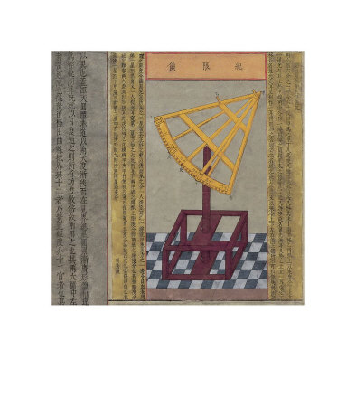 Detail From Chinese Astrological Map Sextant by Johann Adam Schall Von Bell Pricing Limited Edition Print image