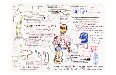 Undiscovered Genius by Jean-Michel Basquiat Pricing Limited Edition Print image