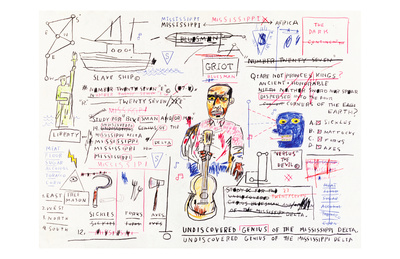 Undiscovered Genius by Jean-Michel Basquiat Pricing Limited Edition Print image