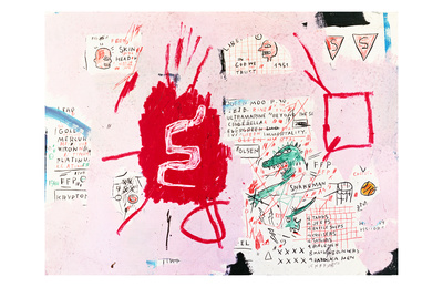 Snakeman, 1982-1983 by Jean-Michel Basquiat Pricing Limited Edition Print image