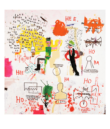 Riddle Me This, Batman, 1987 by Jean-Michel Basquiat Pricing Limited Edition Print image