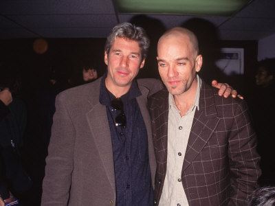 Actor Richard Gere And Singer Michael Stipe by Dave Allocca Pricing Limited Edition Print image