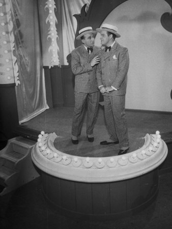 Bob Hope And Bing Crosby In Scene From Variety Girl by Bob Landry Pricing Limited Edition Print image