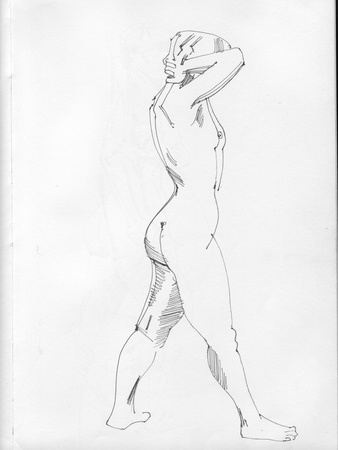 Life Drawing by Tim Kahane Pricing Limited Edition Print image