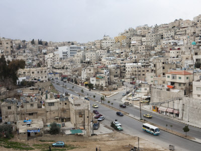 Street Scene In Amman, Jordan by Taylor S. Kennedy Pricing Limited Edition Print image