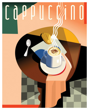 Cubist Cappucino Ii by Eli Adams Pricing Limited Edition Print image