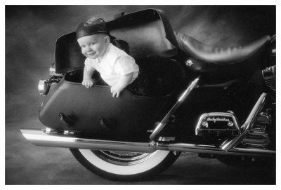 Biker Baby by Linda Johnson Pricing Limited Edition Print image
