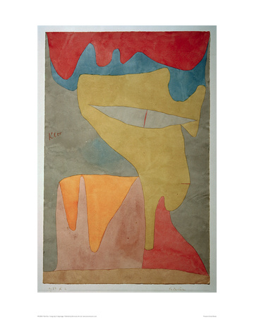 Young Lady by Paul Klee Pricing Limited Edition Print image