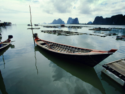 South East Asia Boat by Scott Stulberg Pricing Limited Edition Print image