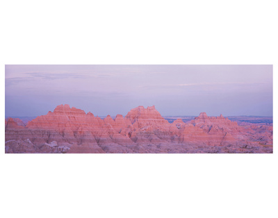 Badlands Dusk 1 by Danny Burk Pricing Limited Edition Print image