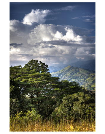 Green Mountains And Clouds by Nish Nalbandian Pricing Limited Edition Print image