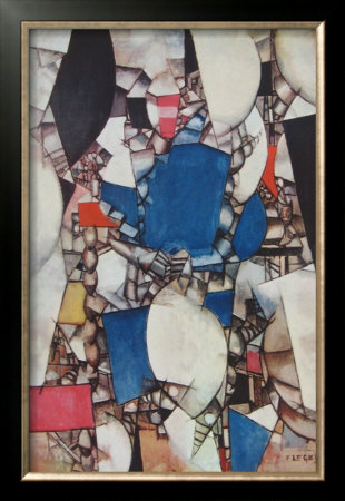 The Woman In Blue by Fernand Leger Pricing Limited Edition Print image