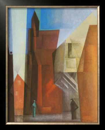 Arch Tower I by Lyonel Feininger Pricing Limited Edition Print image