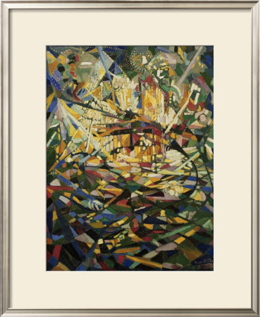 Battle Of Lights, Coney Island by Joseph Stella Pricing Limited Edition Print image