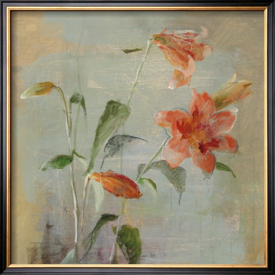 Contemporary Lilies I by Danhui Nai Pricing Limited Edition Print image