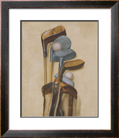 Golf Bag With Two Balls by Jose Gomez Pricing Limited Edition Print image
