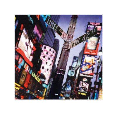 Times Square, New York by Philip Rostron Pricing Limited Edition Print image